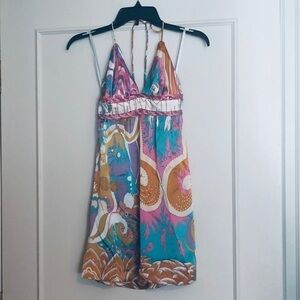 Alice & Trixie Halter Tie Dress Size XS